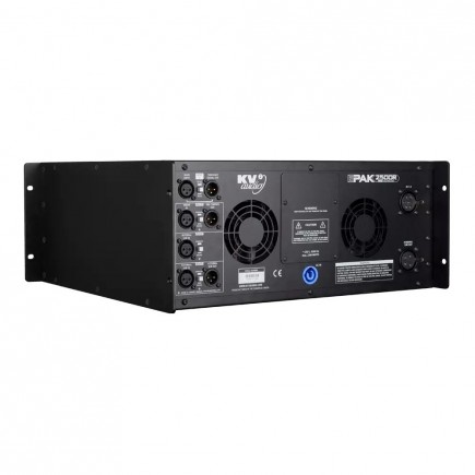 KV2 Audio EPAK 2500R Wzmacniacz/kontroler hybrydowy (analogowo-cyfrowy) w wersji rack do systemu ES.